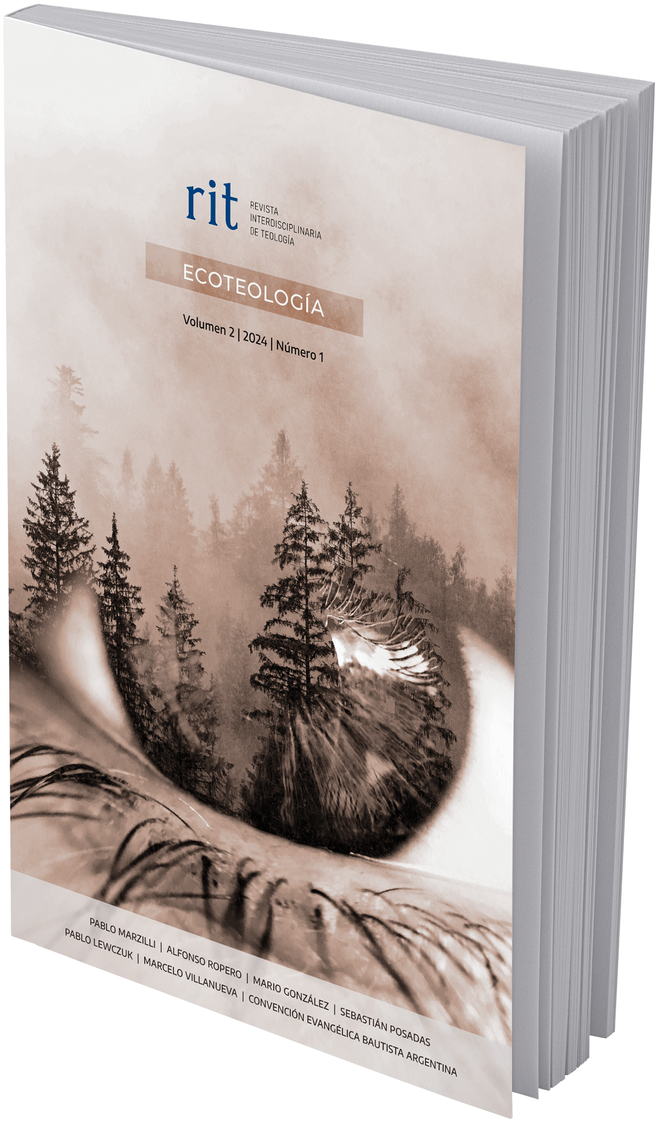 Cover of Vol. 2 No. 1 (2024) of the Interdisciplinary Journal of Theology